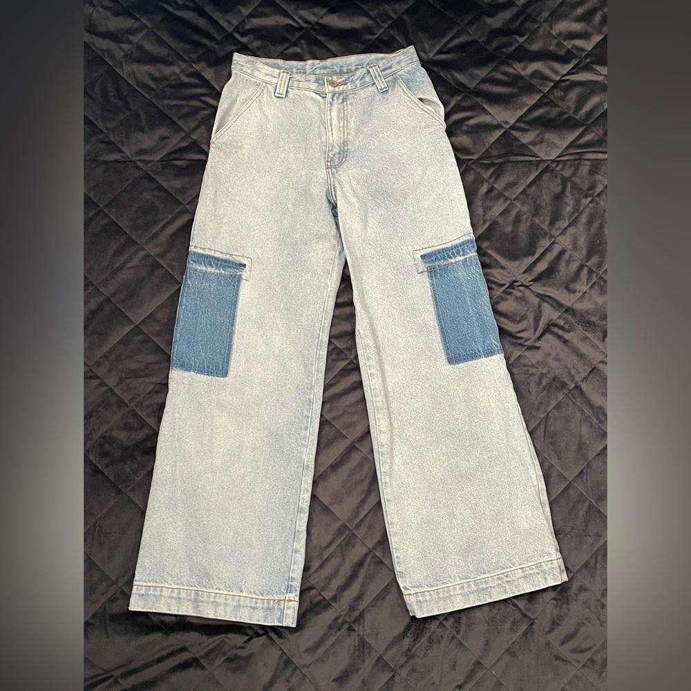 J.Galt- Shanghai High-Rise Wide Leg Denim- Women’s Size Small